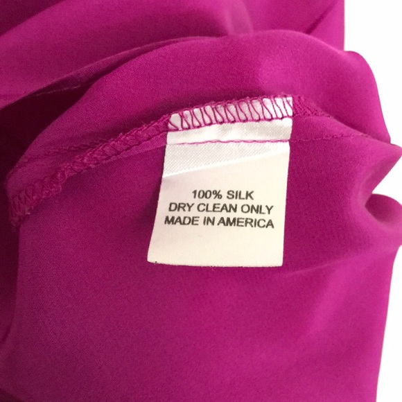 Amanda Uprichard Silk Button-Down Shirt - USA made - Picture 8 of 8